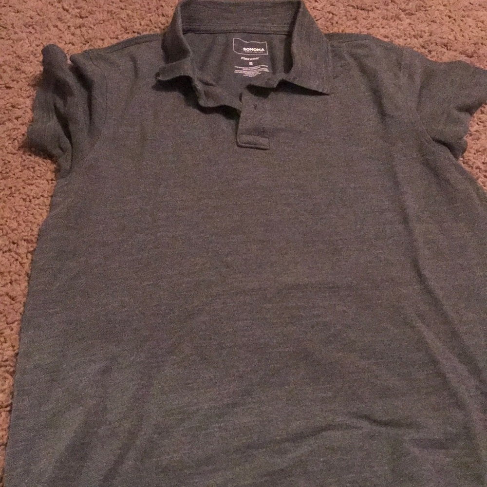 Forrest green men’s polo